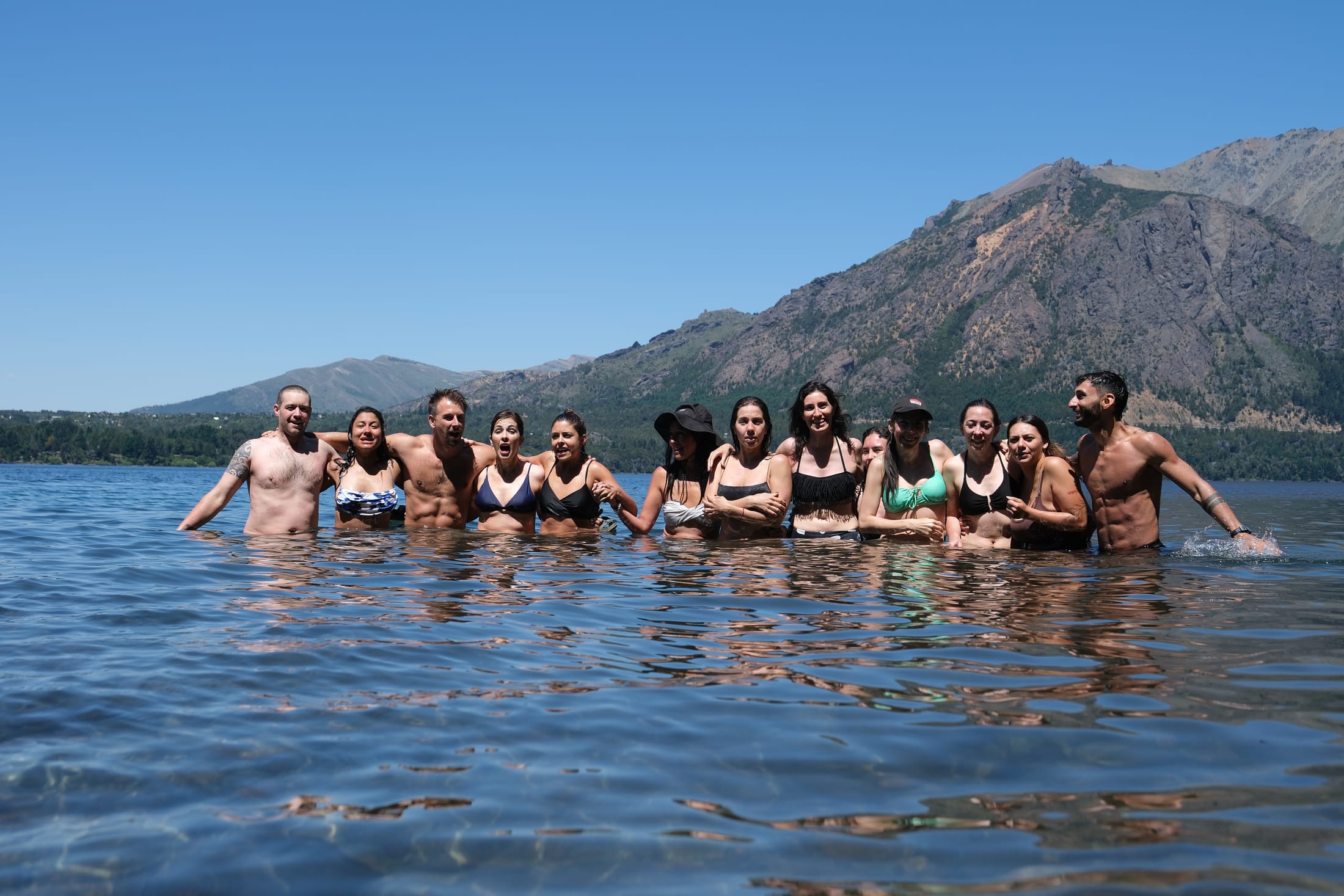 Encuentro de Círculo Humano en la naturaleza